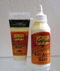 Acrylfarbe Solo Goya, elfenbein, 250 ml Flasche