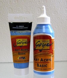 Acrylfarbe Solo Goya, lichtblau, 100 ml Tube