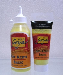 Acrylfarbe Solo Goya, zitron