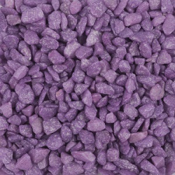 Dekosteine Deko Rocks mini, lila-aubergine, 5 bis 8 mm