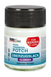 Foto Transfer Potch Überzugslack für Kerzen glimmer, 50 ml